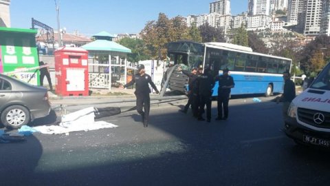 Ankara’da otobüs durağa girdi: 3 kişi yaşamını yitirdi