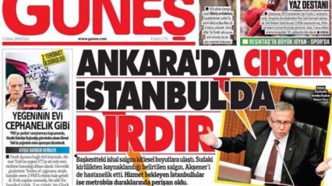 CHP'li Barış Yarkadaş, Güneş'in manşetine çok sert tepki gösterdi!