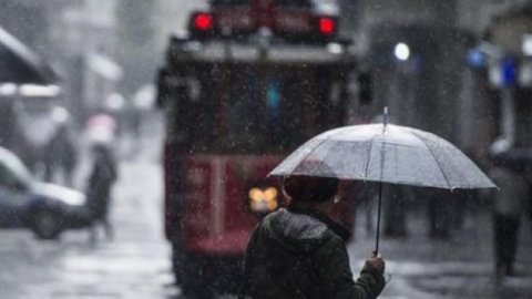 Meteoroloji'den İstanbul için son dakika yağış uyarısı