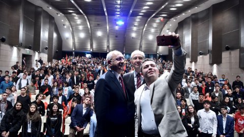 Kılıçdaroğlu, 600 genç ile bir araya geldi