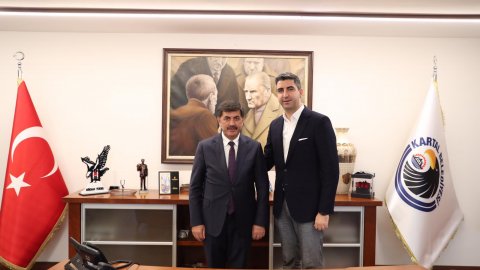 Erzincan Belediye Başkanı Bekir Aksun'dan Başkan Gökhan Yüksel'e ziyaret