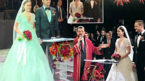 Mustafa Sarıgül'ün oğlu Ömer Sarıgül evlendi! Nikahı Ekrem İmamoğlu kıydı!