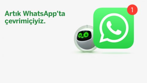 Garanti BBVA artık WhatsApp’ta da çevrimiçi