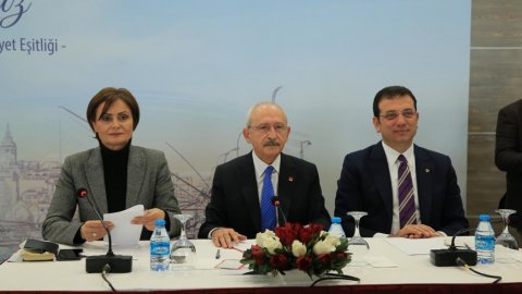 Kılıçdaroğlu, Kaftancıoğlu ve İmamoğlu kadın muhtarları dinledi