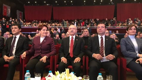 Kılıçdaroğlu, Akşener ve İmamoğlu Kanal İstanbul Çalıştayı'na katıldı
