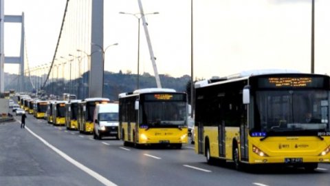 İstanbul'da toplu taşıma otobüslerinde kaza sayısı azalıyor