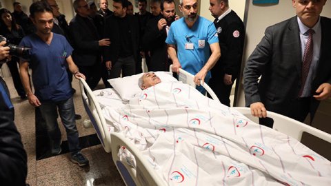 Antalya Milletvekili İbrahim Aydın ve eşi kaza geçirdi