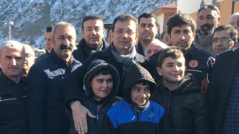 İmamoğlu'ndan, Gülistan Doku'nun ailesine ve Fatih Maçoğlu'na ziyaret