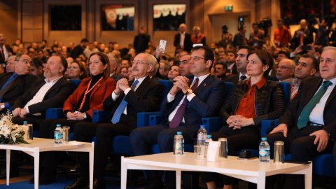 Kılıçdaroğlu ve İmamoğlu, DİSK Genel Kurulu’nda konuştu