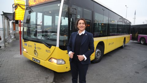 Ekrem İmamoğlu talimatı vermişti: Bugün İstanbul'da 9 kadın şoför göreve başladı