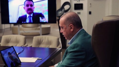 Cumhurbaşkanı Erdoğan'dan koronavirüs paylaşımı