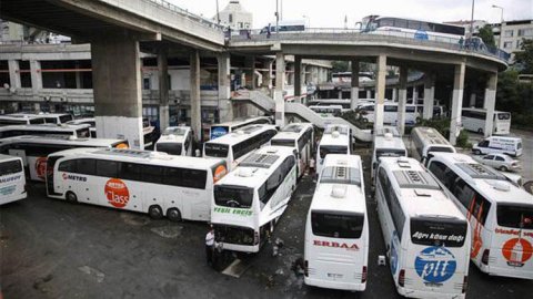 İstanbul'da otobüsle şehir dışına çıkışlar durdurulacak