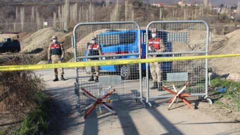 Amasya'da bir köy karantinaya alındı