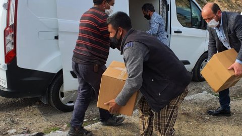 CHP’li Aydar Ailesi, yardımlarına hız kesmeden devam ediyor