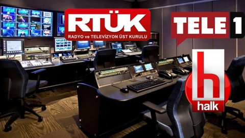 Avrupa Türk Gazeteciler Birliği'nden Halk TV ve TELE 1 tepkisi: 'Muhalif seslerin etkisi engellenmeye çalışılıyor'
