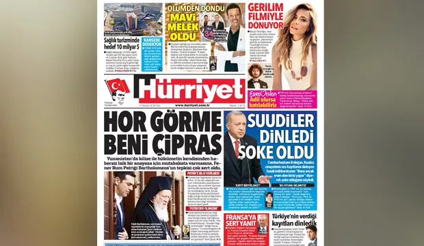 Hürriyet Gazetesi'nde istifa depremi 