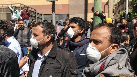 Mısır'da Kovid-19 nedeniyle 63 kişi daha yaşamını yitirdi