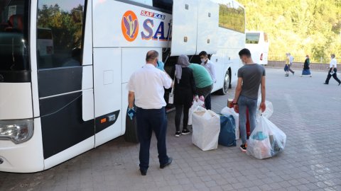 İstanbul'dan Karabük'e gelen 12 kişi ev izolasyonuna alındı