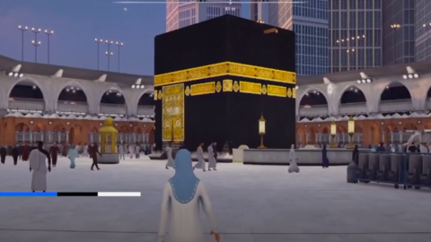 '3 Boyutlu Müslüman': Bu da Sanal Kabe ziyareti 