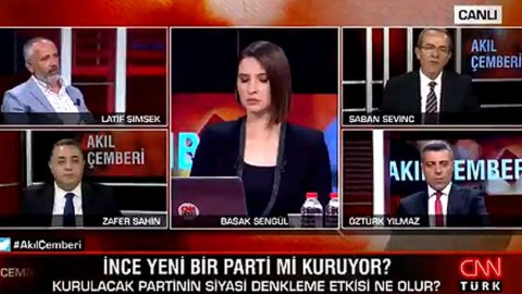 CNN Türk'te anket kavgası! 'AKP yüksek çıktığı zaman beni konuk alıyordun'
