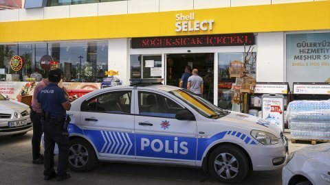 Bir kadın cinayeti de Ankara'da! Akaryakıt istasyonunda dehşet saçtı
