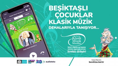 Beşiktaş Belediyesi'nden çocuklara özel sesli kitap kampanyası