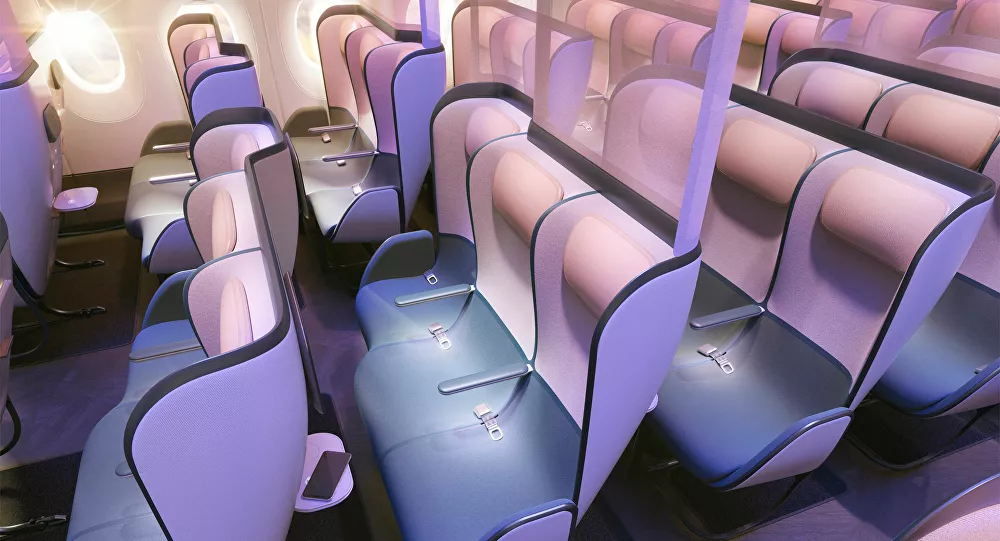 ‘Koronavirüsü öldüren’ uçak koltukları tasarlandı