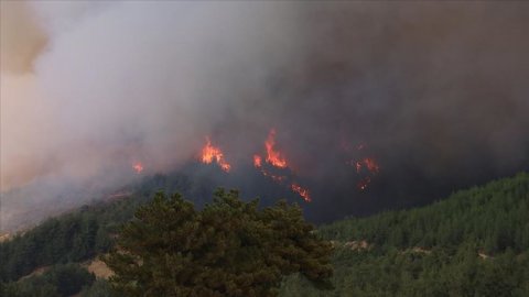 Adana'da orman yangını! 6 köy boşaltıldı