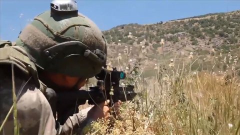 Pençe-Kaplan Operasyonu bölgesinde PKK'lı 2 terörist etkisiz hale getirildi