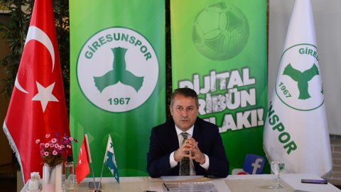 Giresunspor Kulübü Başkanı Hakan Karaahmet: 'Kimse gerçek borç miktarını söylememiş'