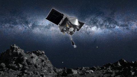 NASA'nın uzay aracı Osirix-Rex asteroide başarılı bir şekilde temas etti
