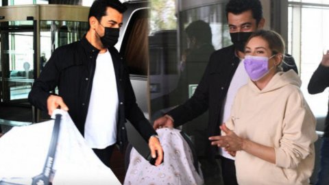 Anne olan Sinem Kobal hastaneden çıktı! Çiftten ilk açıklama