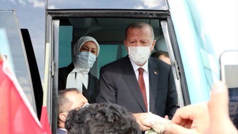 Cumhurbaşkanı Erdoğan, Malatya'da konuştu: 'Faşizm sizin kitabınızda var'