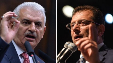 AKP'li Binali Yıldırım, CHP'li Ekrem İmamoğlu'nu telefon ile aradı