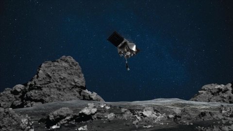 NASA'nın uzay aracı gök taşı örneklerini topladı