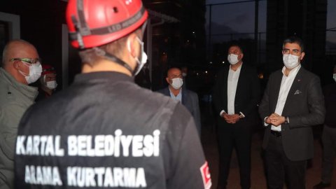 Kartal Belediyesi, İzmir için teyakkuza geçti