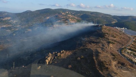 Son Dakika |  İzmir'de orman yangını!  