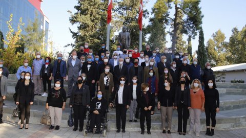 Döşemealtı 10 Kasım’da Atatürk’ü andı 