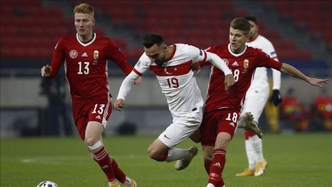 A Milli Futbol Takımı, Macaristan'a deplasmanda mağlup oldu