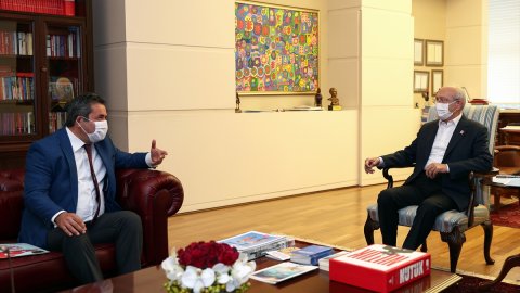 Kılıçdaroğlu, Birleşik Kamu-İş heyetiyle görüştü