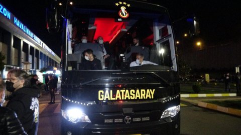 Galatasaray, Trabzon’a geldi