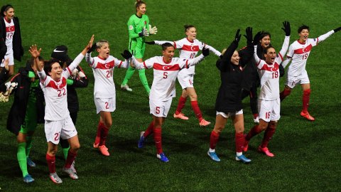 Kadın A Milli Takımı, Estonya'yı 4-0 mağlup etti