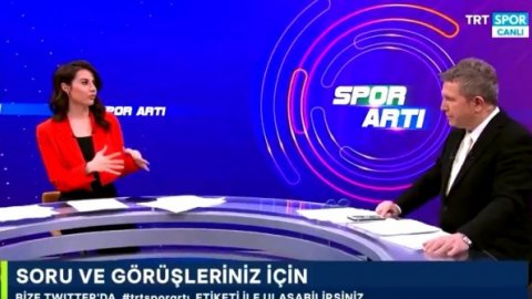 TRT spikerinin 'Mesut Özil' sorusu beyin yaktı!