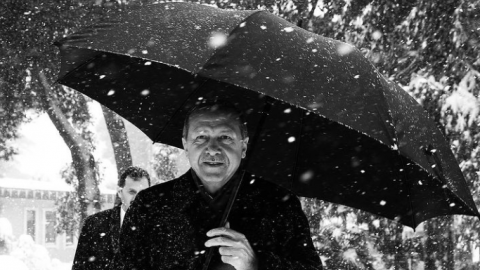 Cumhurbaşkanı Erdoğan'dan kar paylaşımı