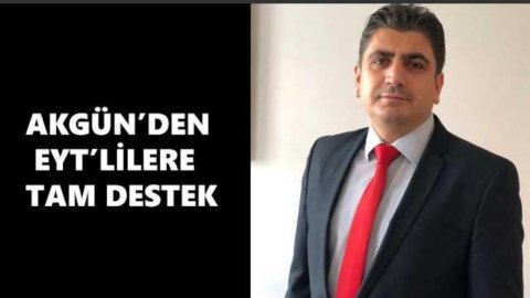 TDP'li Akgün'den EYT'lilere tam destek