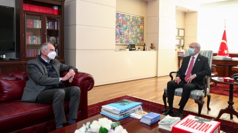 Kılıçdaroğlu, Fransa'nın Ankara Büyükelçisi Herve Magro ile görüştü