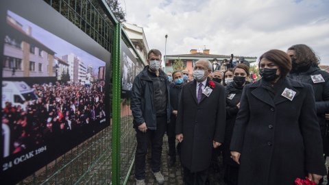 CHP lideri Kılıçdaroğlu, Uğur Mumcu'yu andı