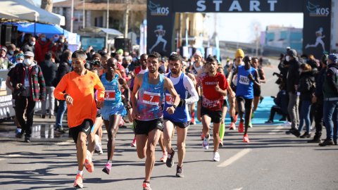 41’inci Uluslararası Trabzon Yarı Maratonu koşuldu