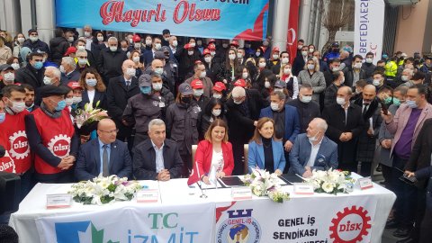 İzmit Belediyesi'nde toplu iş sözleşmesi imzalandı