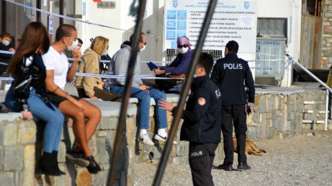 Bodrum'da sahillere yasak geldi, vatandaş kurallara uydu